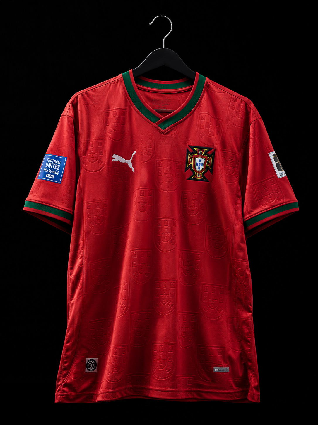 Portugal Home Jersey catalog image for football fans in Bangladesh by LUMES BD
